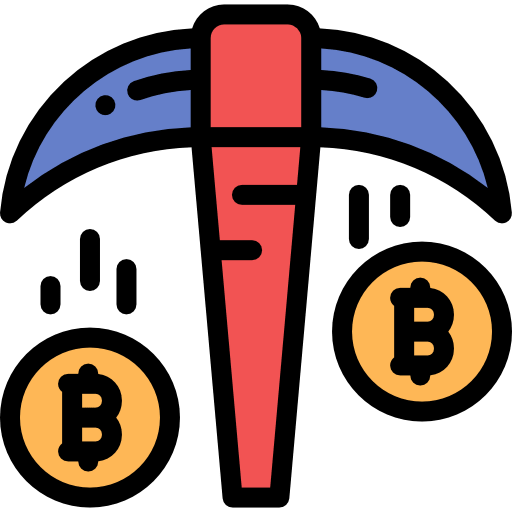 Bitcoin Mining Icon